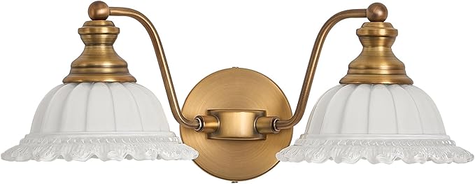 XIEDUN White 2 Light Vanity Light