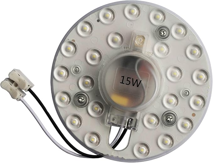 15W LED Light Kit Replacement for Flush Mount Ceiling Fan Light,LED Engine Retrofit Board Panel,4500K