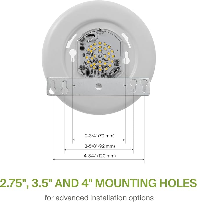 ASD 6 Pack LED Disk Lights 4 Inch, 10W 5CCT 2700K-5000K 685LM CRI90+, Dimmable Flush Mount Ceiling Light Fixture, Low Profile Surface Mount Disc Lights, Junction Box or Recessed Can Install, UL