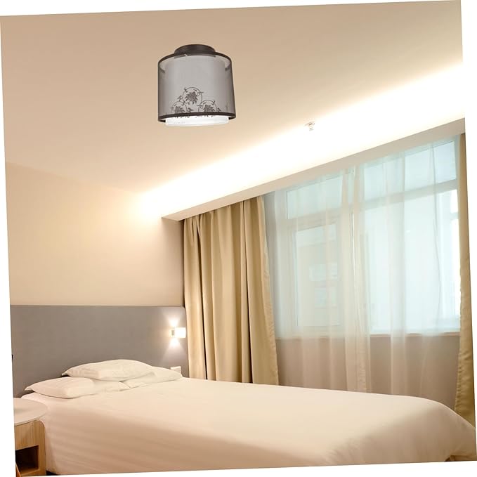 NUOBESTY Modern Simple Led Ceiling Light Fixture for Home Decor Stylish Indoor Lamp for Bedroom Hallway Living Room Dimmable Warm Lighting Elegant Design