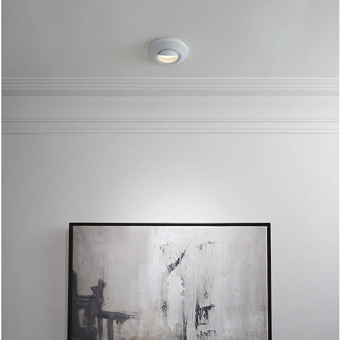 Progress Lighting P810029-028-30 Intrinsic Close-to-Ceiling, White, 1.57x7.25x7.25