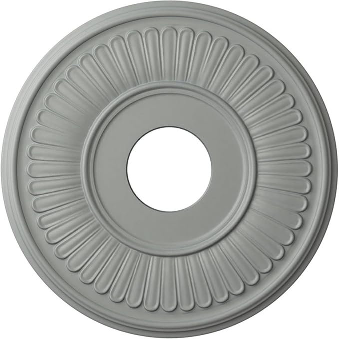 Ekena Millwork Berkshire Ceiling Medallion, Athenian Green Crackle