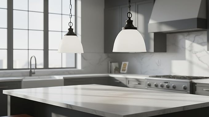 Aspen Creative 21052-11, Indoor Pendant Light Kit, 6' SPT-1 Black Wire / 5' Steel Chain. Socket Cup: 3-1/8" W x 1-5/8" H Suitable: 11-1/2" D. to 16" D. Pendant Shade. Oil Rubbed Bronze.1 Pack