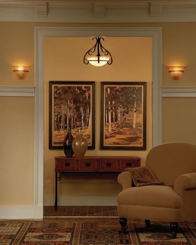 Progress Lighting 3-Light Foyer Pendant, Torino Collection, Indoor, P3843-09, Brushed Nickel