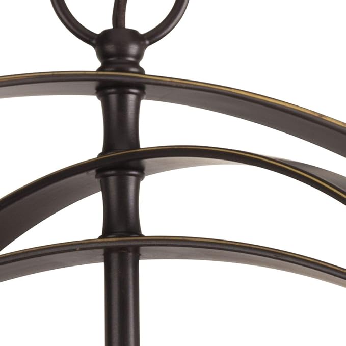 Progress Lighting P3889-20 Equinox-Six Light Foyer, Antique Bronze Finish
