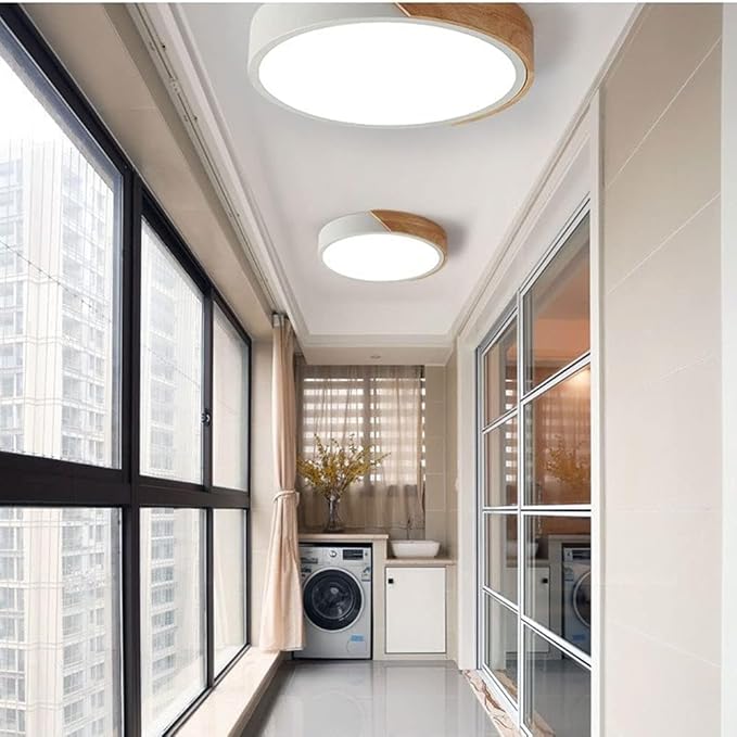 Ceiling Lamp Modern Minimalist Round Ceiling Light Fixture Flat Light Energy-Saving Easy Installation Bedroom Lights Living Room,Chandelier