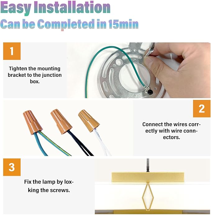 24 Inch Bathroom Vanity Light 2500LM, 5700K Daylight White Modern Bathroom Light Dimmable, AC 120V 25W Gold LED Vanity Lighting Fixtures Wall Sconce ETL Certified, 1Pack