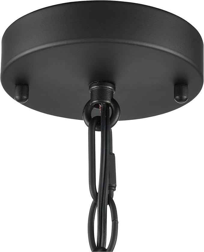 ML Lighting 42102-MB Arelyn 13" Wide 2-Light Pendant - Matte Black