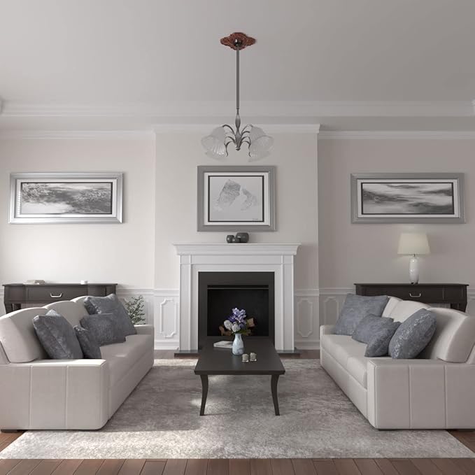 Ekena Millwork CM17PEFIFDecorative Ceiling Medallions Modeled After Original Historical Patterns & Designs, FireBrick