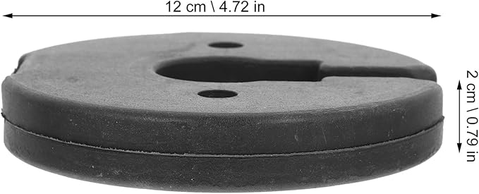 STOBAZA Desk Lamp Floor Lamp Base Counterweight Table Lamps Part Round Lamp Chassis Iron Lightweight Bracket Floor Light Holder Base Replacement