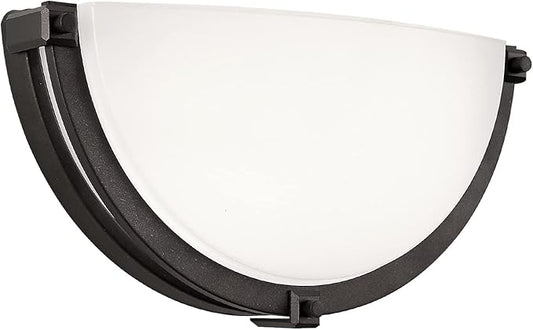13 inch Dimmable LED Wall Sconce, Half Moon Wall Light Fixture, 3000K/4000K/5000K Color Temperature Adjustable, Modern Bathroom Vanity Light Fixtures，Super Bright 950 Lumen (Oil Rubbed Bronze)…