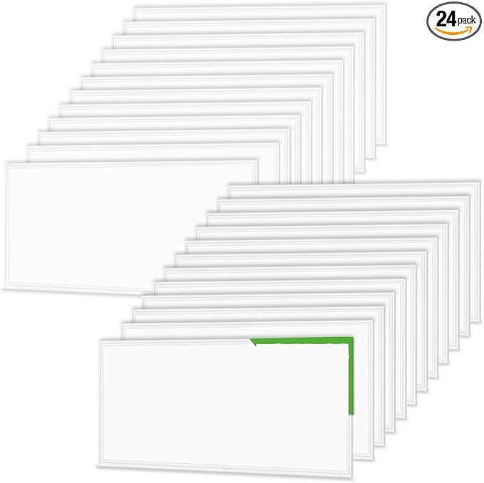 WYZM 2X4 LED Flat Panel Light,4 Pack,0-10V Dimmable,7800 Lumens,5000K Daylight White Color, Drop Ceiling Flat LED Light Panel,Recessed Edge-Lit Troffer Fixture (24)