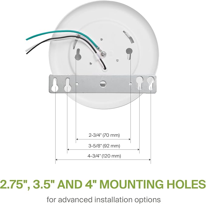 ASD 12 Pack LED Disk Lights 4 Inch, 10W 4000K Cool White 650LM CRI90+, Dimmable Flush Mount Ceiling Light Fixture, Low Profile Surface Mount Disc, Junction Box or Recessed Can Install, ETL