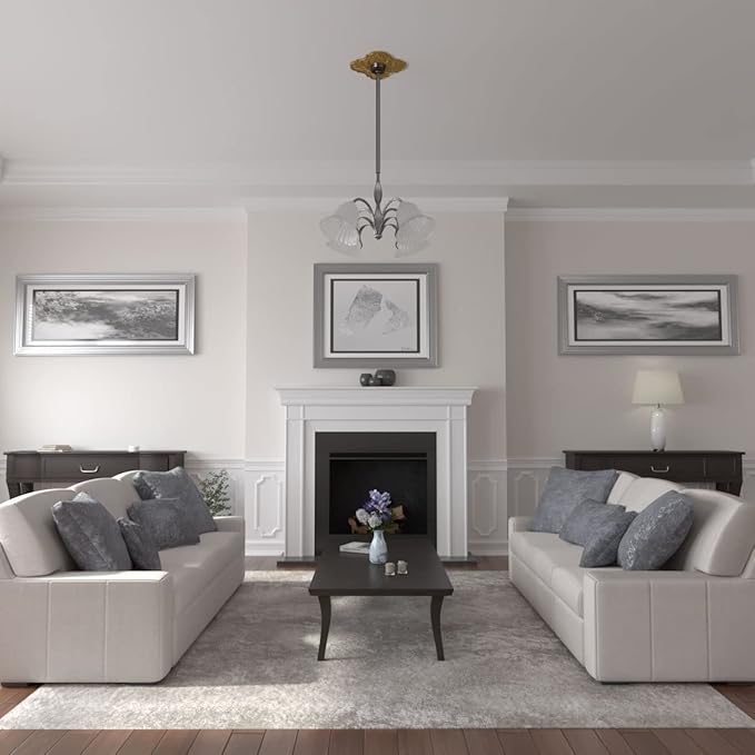 Ekena Millwork CM17PEGLSDecorative Ceiling Medallions Modeled After Original Historical Patterns & Designs, Gold
