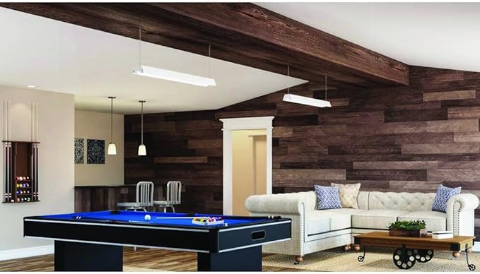 Lithonia Lighting I-BEAM LED High Bay Light, Ceiling Lighting Fixture, 12,000 Lumens, 4000K Cool White, Dimmable LED Shop Lights for Warehouse, Garage, Work Light, MVOLT 120-277V (IBE 12LM MVOLT 40K)