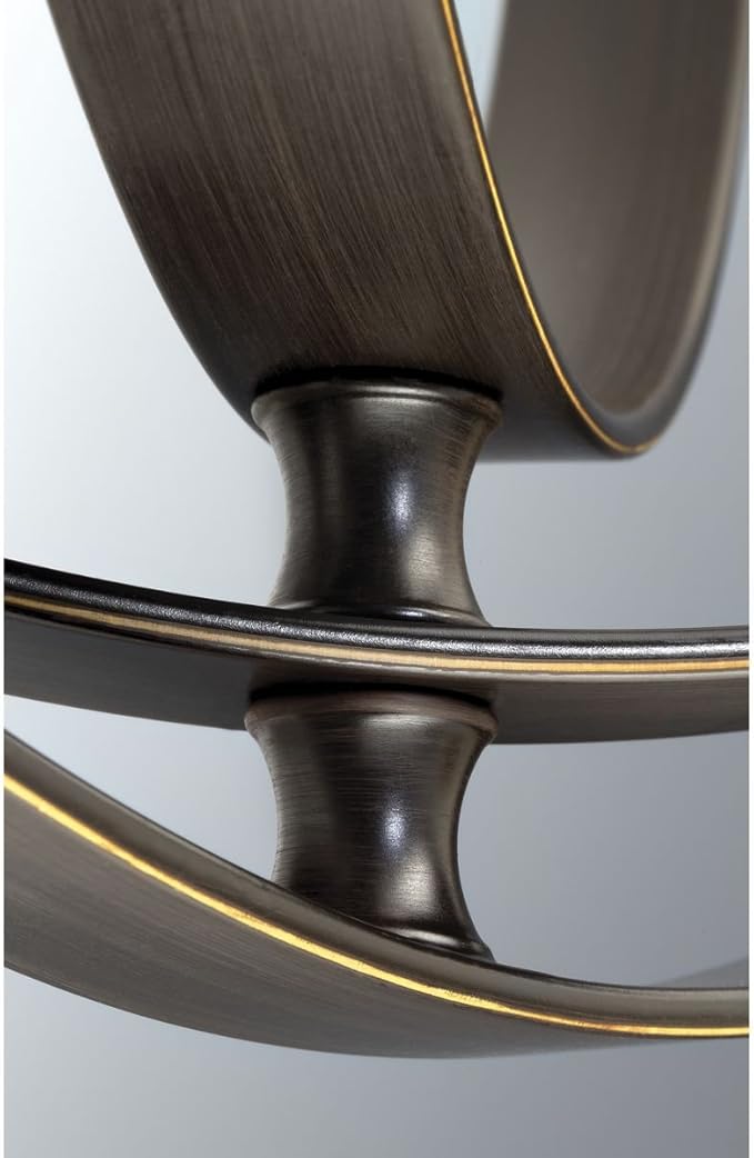Progress Lighting P3889-20 Equinox-Six Light Foyer, Antique Bronze Finish