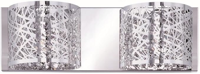 ET2 Inca-2 Light Wall Mount in Contemporary Style-4.25 Inches Wide by 5 inches high-Polished Chrome Finish-Xenon Lamping Typ