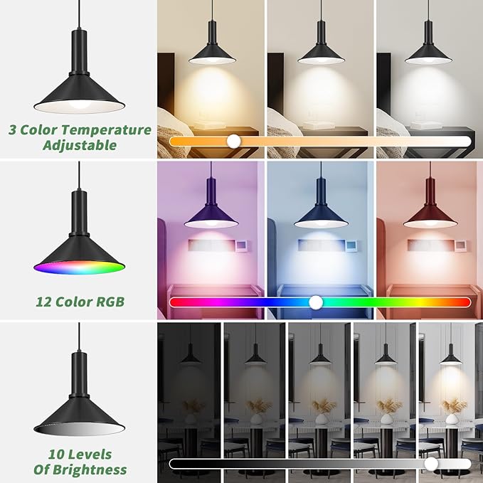 2 Pack Battery Operated Pendant Lights,Rechargeable Pendant Light with Remote,Black Pendant Light Fixtures for Kitchen island,Modern Industrial hanging Lights for Dining Room Hallway Entryway Bedroom
