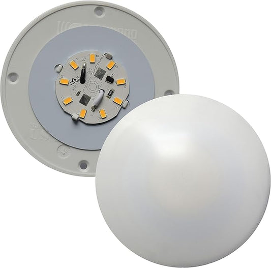001-1050 Surface Mount Round LED Ceiling Light - No Switch, 4.5" Diameter x 0.75" Height