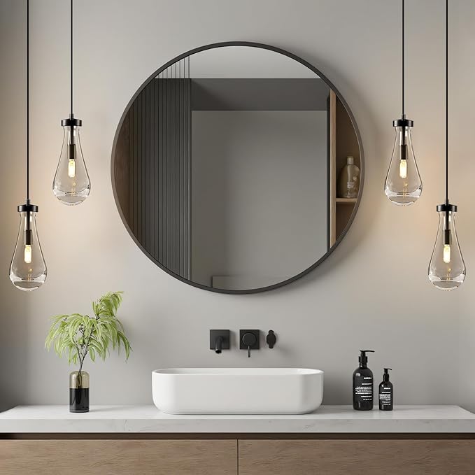 Raindrop Pendant Lights Kitchen Island: 2-Lights Black Crystal Teardrop Adjustable Height Pendant Light Fixtures over Dining Table - Modern Glass Rain Drop Ceiling Chandelier Bedroom Bathroom Lighting