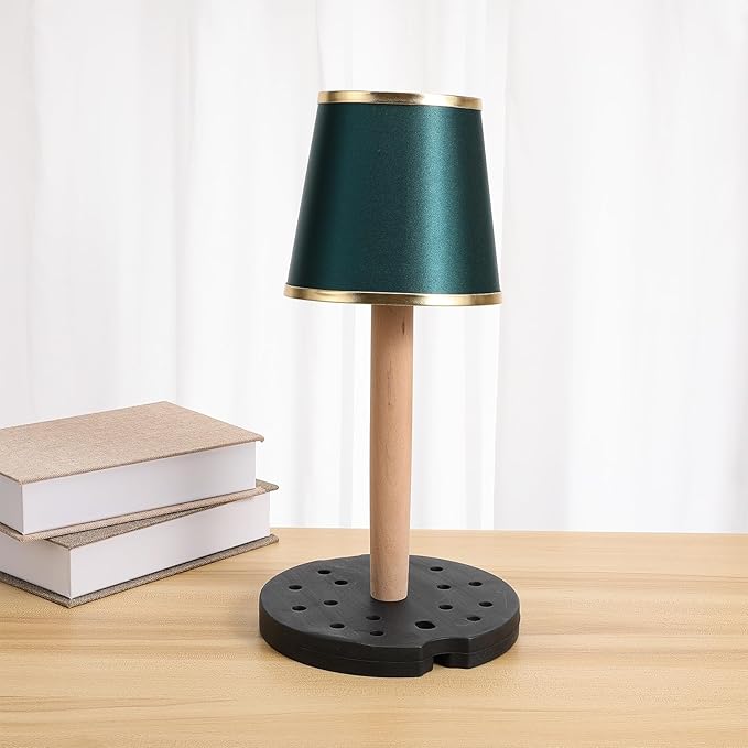 STOBAZA Weighted Desk Lamp Base Replacement 7.48X7.48X0.78In Stable Floor Lamp Loader Stand Heavy Duty Base Accessory for Home Office Living Room
