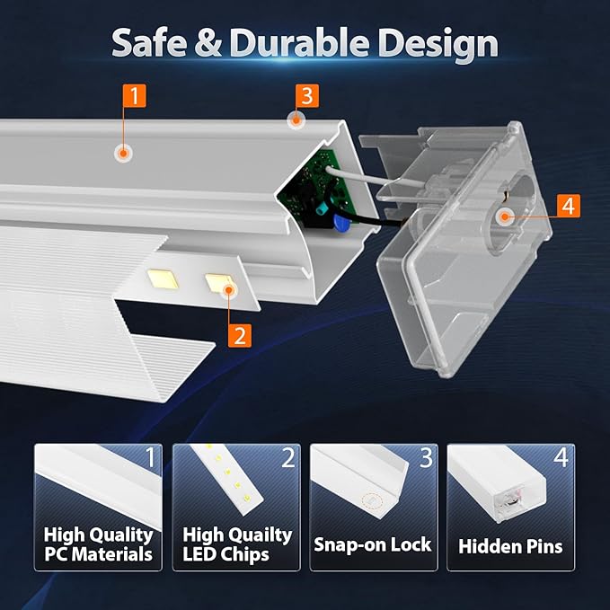 Hexagon Garage Lights: 476W 68 Pack 17 Grids LED Garage Lights - Easy Install 6500K Super Bright Honeycomb Light for Warehouse, Car Detailing Shop, Exhibition Hall, Gym