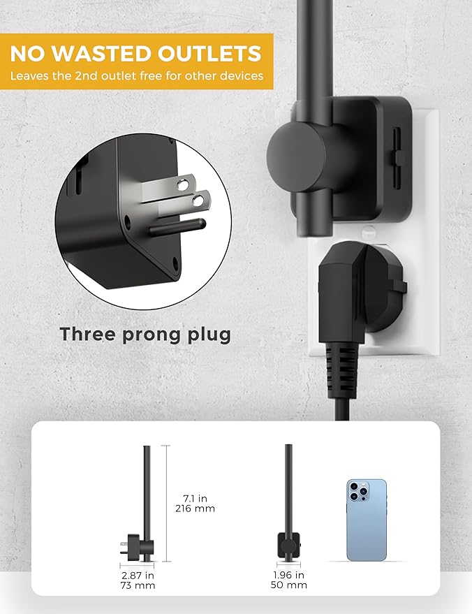 L LOHAS LED Night Light, [2 Pack] Night Lights Plug into Wall, 0-200LM Bathroom Nightlight, Dusk to Dawn Sensor 2W Dimmable Nightlights, Soft White 3000K, Modern Black Night Light for Mirror Restroom