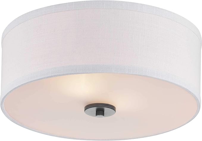 Progress Lighting P350130-143 Inspire Close-to-Ceiling, Black, 5.50x13.00x13.00