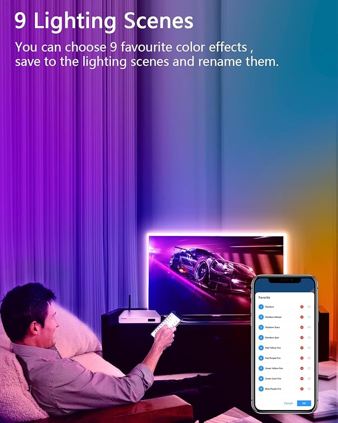 ALITOVE WS2812B WS2811 Controller Bluetooth APP Music Sync Addressable RGB IC LED Remote Controller Timer Function SP611E for SK6812 WS2812 SM16703 UCS1903 LED Pixel String Light Strip DC 5V~24V