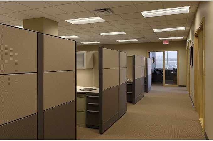 Lithonia Lighting 2BLT4 46L ADP LP840 High Output Best-in-Value Low-Profile Recessed LED Troffer, 2' x 4'
