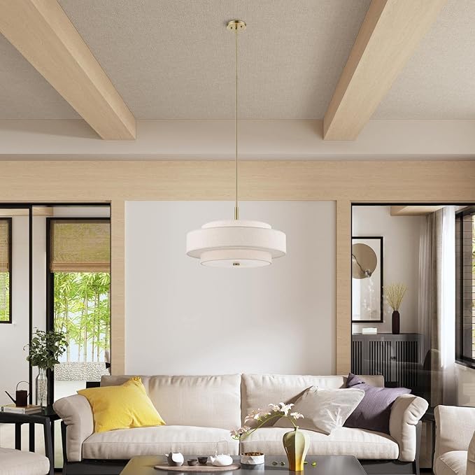 Livex Lighting Monroe - 5 Light Pendant in Timeless Style-17 Inches Tall and 24 Inches Wide-Antique Brass Finish