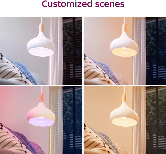 Philips Smart 5-6 Inch Retrofit Recessed Downlight 1-Pack, 1150 Lumens, LED Color Changing Lights, Connects to Wi-Fi, Control with Voice or App, Powered by WiZ Connected