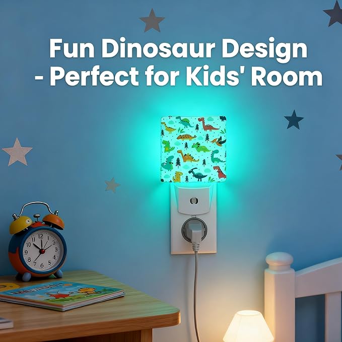 Night Light Plug-in Dusk to Dawn Smart Sensor White Led Nightlight for Bedroom Bathroom Kitchen Hallway Stairs Energy Efficient Decor Desk Lamp