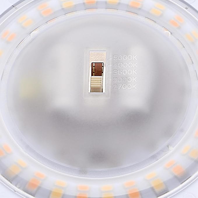Westinghouse 6134100 Makira Traditional One-Light, 7.5 Inch 16 Watt Dimmable LED Indoor/Outdoor Selectable Surface Mount Fixture Black-Bronze Finish, Frosted Acrylic Shade