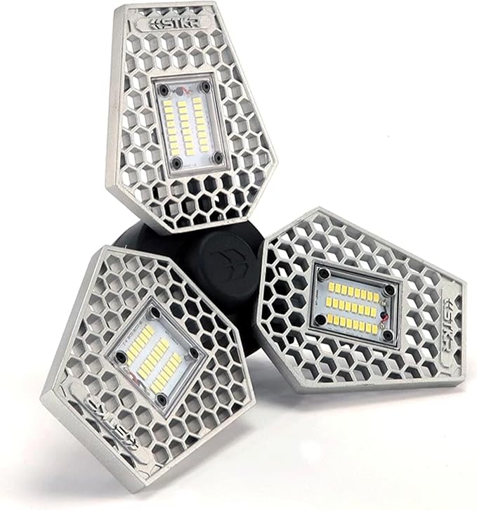 Striker Concepts 00342 TRiLIGHT 3000 Lm Screw-in Motion-Activated Ceiling Light