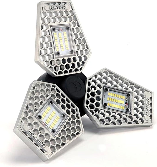 Striker Concepts 00342 TRiLIGHT 3000 Lm Screw-in Motion-Activated Ceiling Light