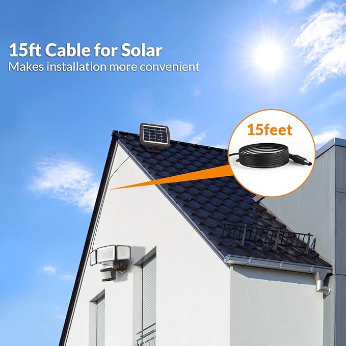LEPOWER 1600LM LED Solar Security Lights Motion Outdoor, 5500K White Light, IP65 Waterproof Outside Flood Solar Light for Yard, Garage（Brown）