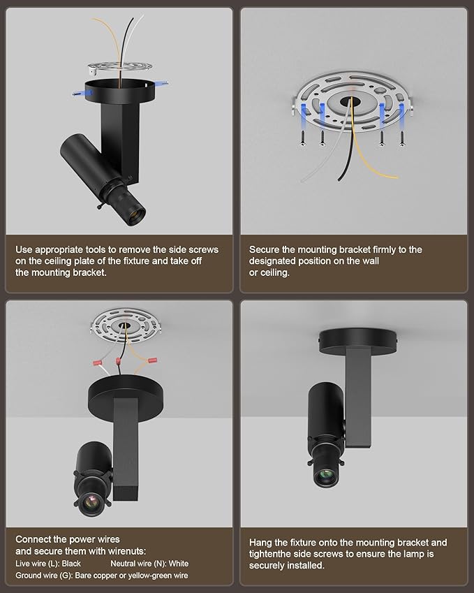 Glendan LED Picture Light: Adjustable Aperture with Zoomable Projection — 2700–6500K High CRI Flicker-Free Smart Control — Perfect Art Light for Artwork in Museums and Galleries