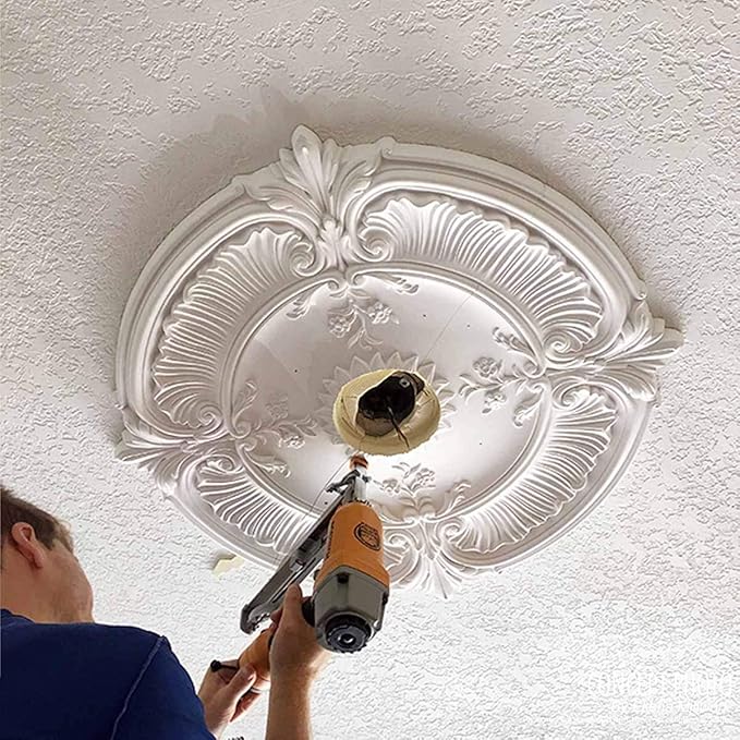 Ekena Millwork CM17PENSFDecorative Ceiling Medallions Modeled After Original Historical Patterns & Designs, Night Shade