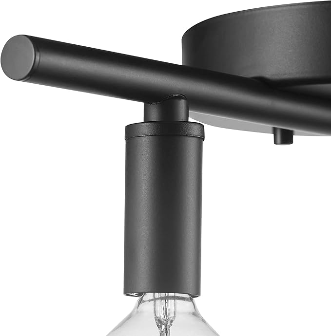 Globe Electric 59968 Monroe 4-Light Slim Profile Track Lighting, Matte Black, Bulb Not Included
