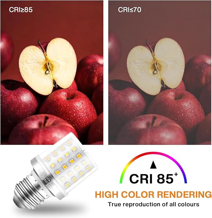 MIAOKE E26/E27 3 Way LED Bulb,10W 3 Light Mode Dimmable，900Lumen Light Bulb，Can Reduce Energy Consumption by 90%，Spiral Light Bulbs are Suitable for Bathroom，Ceiling Fan and Outdoor（4 Pack）