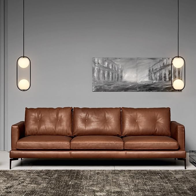 BYOLIIMA 2-Lights Modern Globe Chandelier Mid Century Pendant Light Matte Black Ceiling Hanging Lighting Fixture with White Globe Glass Lampshade for Kitchen Island Dining Room Bedroom