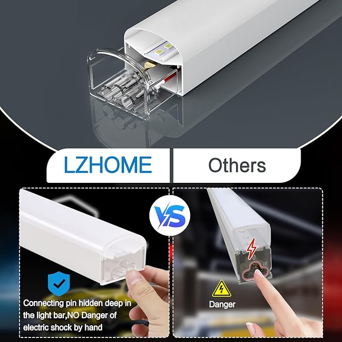 Updated Hexagon Garage Light: 79200LM Super Bright Hexagon Garage LED Light, 5000K Natural White, 72 Packs LED Light Car Detailing Ceiling Lights for Warehouse Basement Gym Barbershop Salon