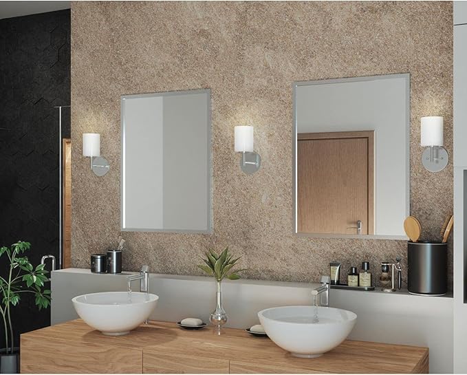 Progress Lighting P2131-104 Replay Bath & Vanity, 1-Light, Polished Nickel