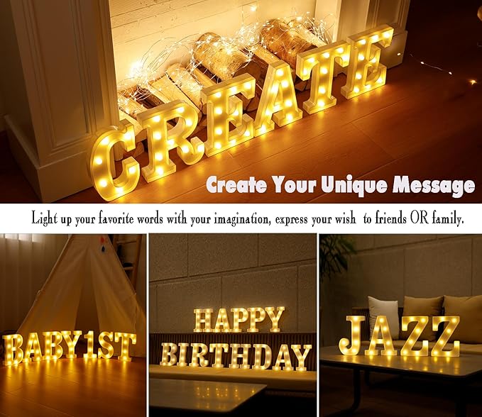LED Marquee Numbers, Small Light Up Numbers for Party, 8.58 Inch Battery Powered Lighted Number for Birthday, Night Light, Table or Home Decor (Number 9)