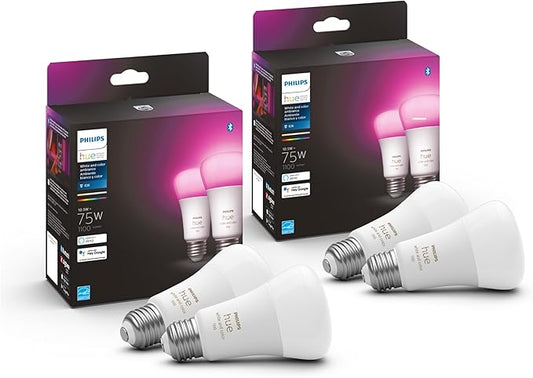Philips HueWCA 11W A19 E26 2P US - Pack of 2