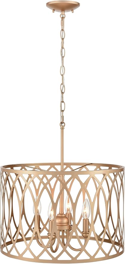 ML Lighting 4214-PMG Traditional, Painted Modern Gold