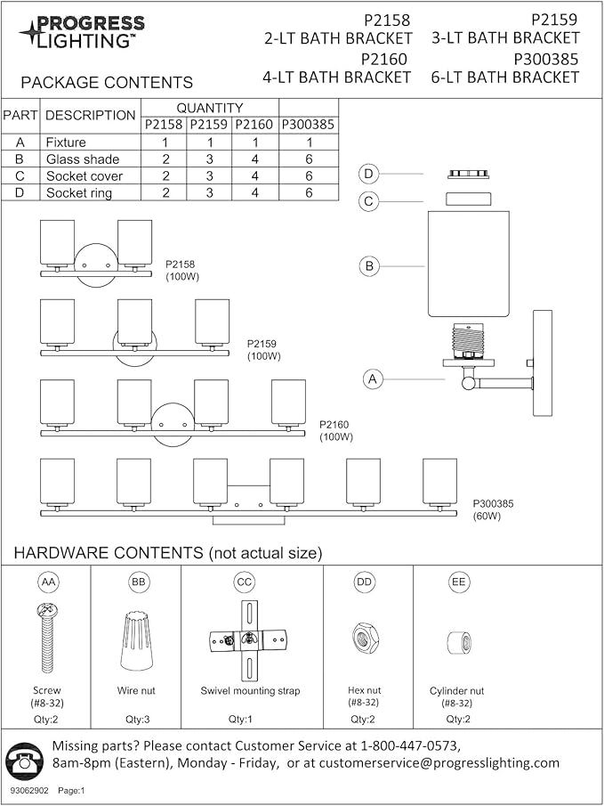 Progress Lighting Replay Collection 6 Light Bathroom Vanity Light, Modern Bath Lighting Fixture with Etched White Glass Shades for Over the Mirror, Reversible Mounting, Polished Nickel