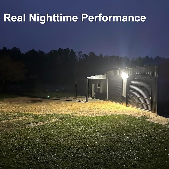 60W LED Wall Pack Light with Dusk to Dawn Photocell,9600LM 5000K Daylight,AC100-277V Input,400W HPS/HID Replacement, Warehouses,Industrial,Building Perimeters,Garden Garage,ETL Listed,