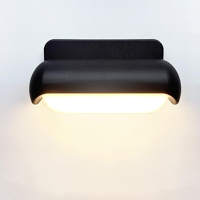 Modern Wall Sconce Outdoor Porch Light Waterproof Patio Lamp LED Wall Light Fixture Aluminum 13W 3000K Front Door Lamp for Indoor & Outdoor use Garden Yard